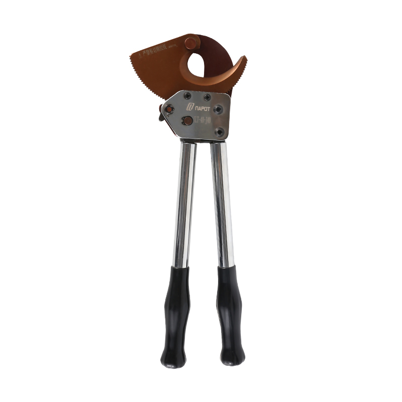 Cortador de cabo de catraca de ferramenta manual J-40 para cortar cabos de comunicação e cabos Cu/Al/blindados