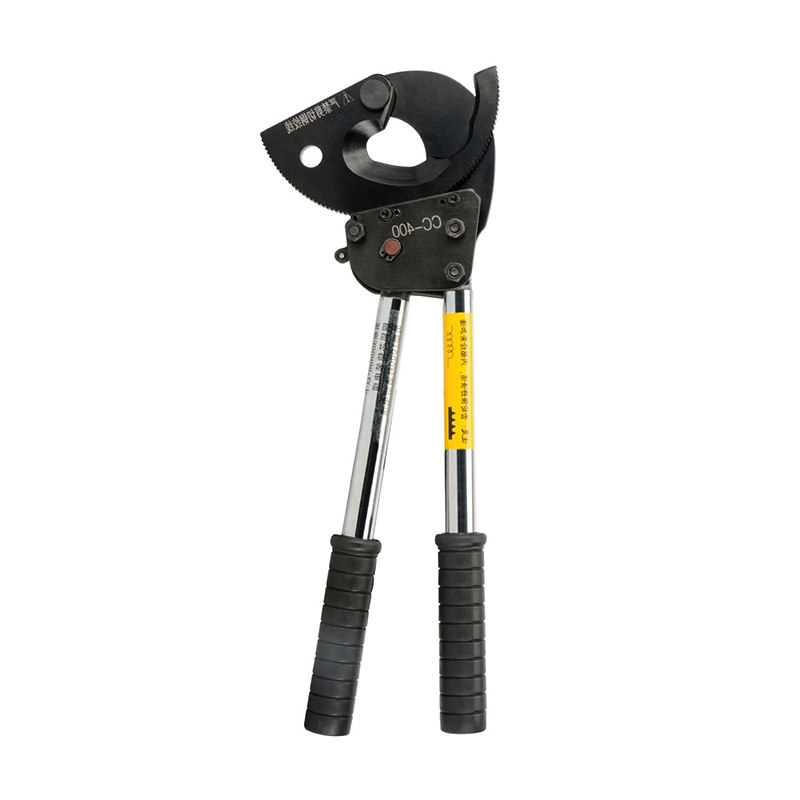 Cortador manual de fio de cabo de catraca de ferramenta elétrica CC-400 para cabo Cu e Al de 400 mm²